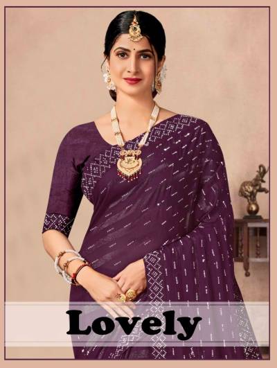 Lovely By Ronisa Fancy Sarvoski Saree Collection